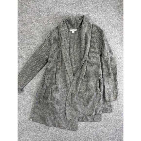 Barefoot Dreams Cardigan Womens Large CozyChic Lite Open Front Sweater Pockets
